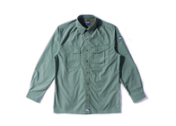 Les chemises militaires de style de vert olive pour le Département de Police/armée rayent résistant