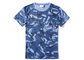 Chine T-shirts militaires de style de bleu marine pour l&#039;été, absorption fraîche unisexe d&#039;humidité de T-shirts d&#039;armée exportateur