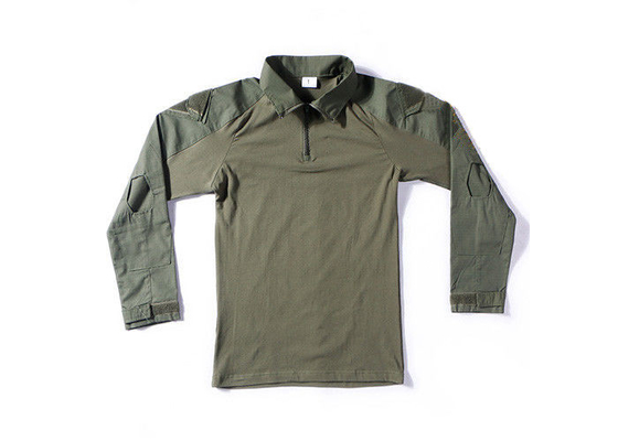 Chine Chemise simple de combat de T-shirt de vert d&#039;armée, hommes de T-shirt de Camo, combat tactique de chemise distributeur