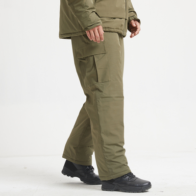 Camouflage Military Winter Coat Cotton Lined Stand Collar Jacket for Winter Occasions