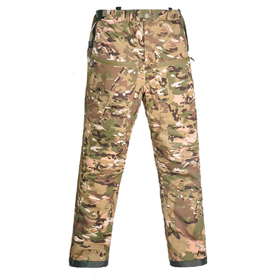 3XL stockage de chaleur militaire tactique CP Camo Pantalon de coton avec fermeture à glissière latérale