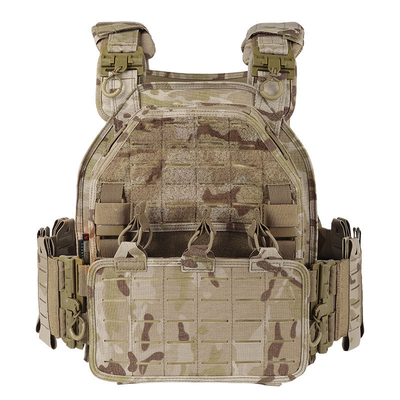 Multicaméra Aride Multifonctionnelle à libération rapide Veste tactique de l'armée