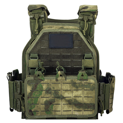 FG Camouflage Combat Military Tactical Plate Carrier Veste résistant aux déchirures